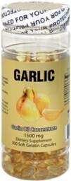 Garlic Oil (300 Softgels / 1500 MG)