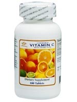 Vitamin C with Rose Hips, Chewable (100 tabs)